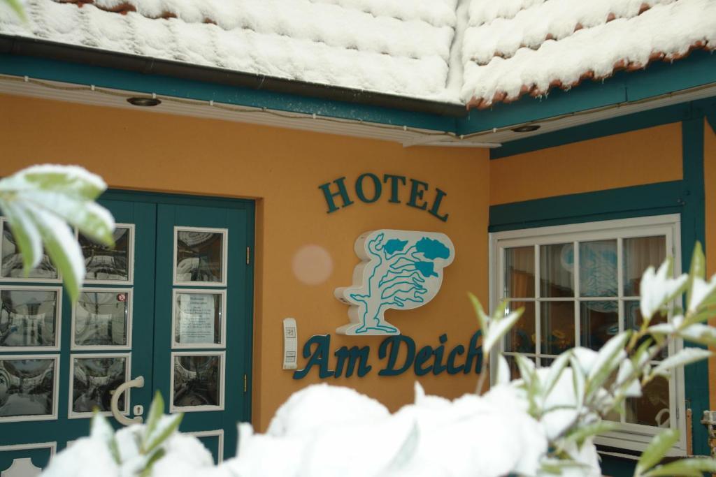Hotel Garni Am Deich Цингст Экстерьер фото